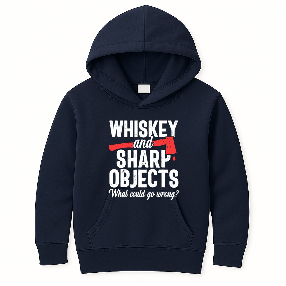 Axe Throwing Funny Targets Hatchet Lumberjack Gift Kids Hoodie