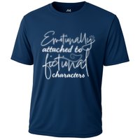 Attached To Fictional Characters Book Lovers Performance Shirt