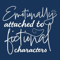 Attached To Fictional Characters Book Lovers 7-Panel Snapback Hat