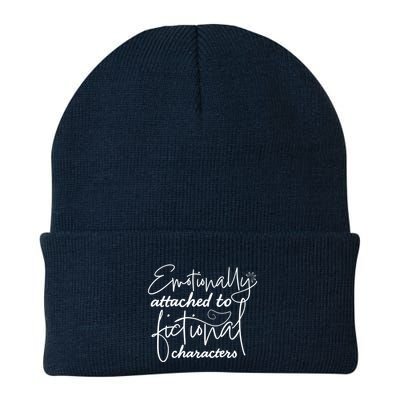 Attached To Fictional Characters Book Lovers Beanie
