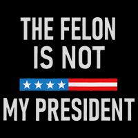 Anti Trump Felon Not My President City Backpack