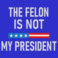 Anti Trump Felon Not My President Visor