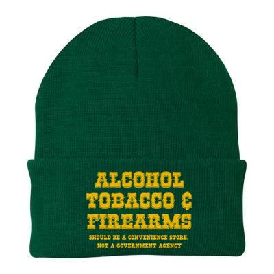 Alcohol Tobacco Firearms Should Be A Convenience Store Knit Cap Winter Beanie