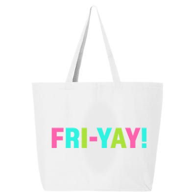 As Tees Frigreat Giftyay Friday Weekend Vibes Gift 25L Jumbo Tote