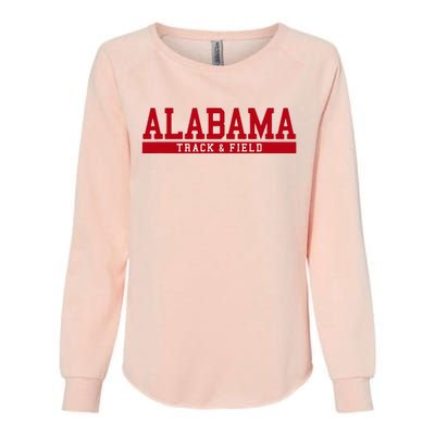 Alabama Track & Field Womens California Wash Sweatshirt