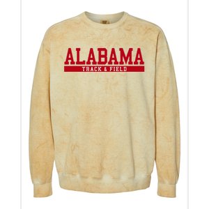 Alabama Track & Field Colorblast Crewneck Sweatshirt