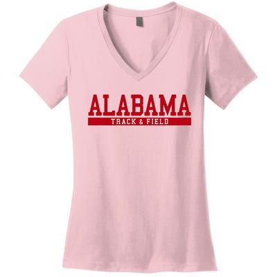 Alabama Track & Field Women's V-Neck T-Shirt