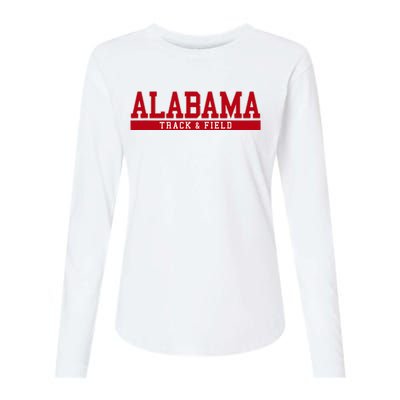 Alabama Track & Field Womens Cotton Relaxed Long Sleeve T-Shirt