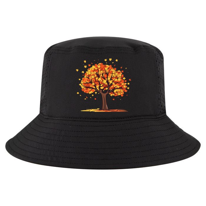Autumn Tree Fall Lover Cool Comfort Performance Bucket Hat
