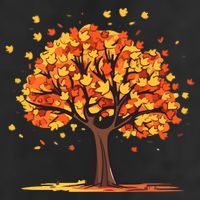Autumn Tree Fall Lover Cool Comfort Performance Bucket Hat