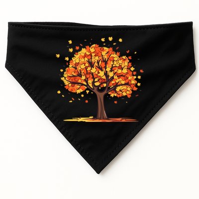 Autumn Tree Fall Lover USA-Made Doggie Bandana