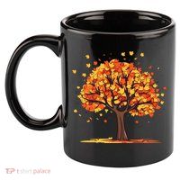Autumn Tree Fall Lover 11oz C Handle Ceramic Mug