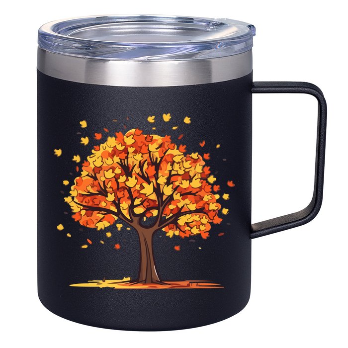 Autumn Tree Fall Lover 12oz Stainless Steel Coffee Mug