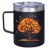 Autumn Tree Fall Lover 12oz Stainless Steel Coffee Mug