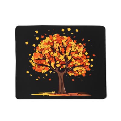 Autumn Tree Fall Lover Mousepad