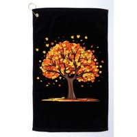 Autumn Tree Fall Lover Golf Towel
