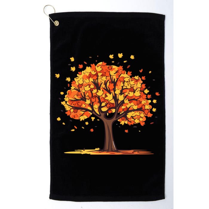 Autumn Tree Fall Lover Golf Towel