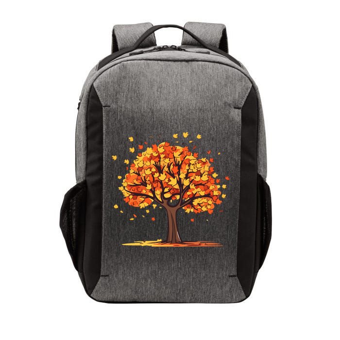 Autumn Tree Fall Lover Vector Backpack