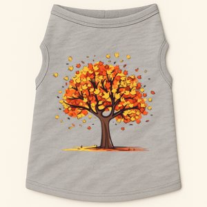 Autumn Tree Fall Lover Doggie Tank