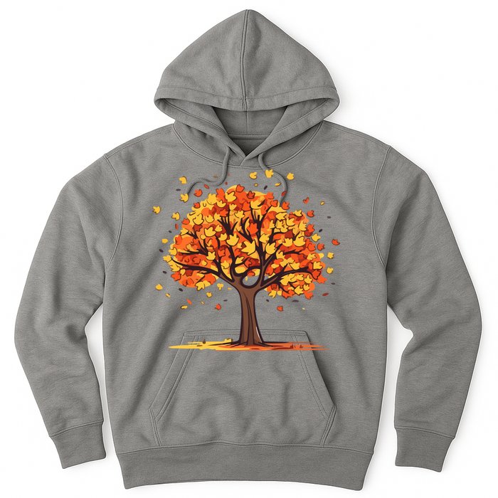 Autumn Tree Fall Lover Hoodie