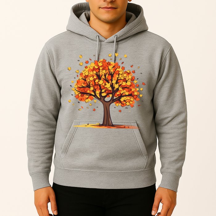Autumn Tree Fall Lover Hoodie