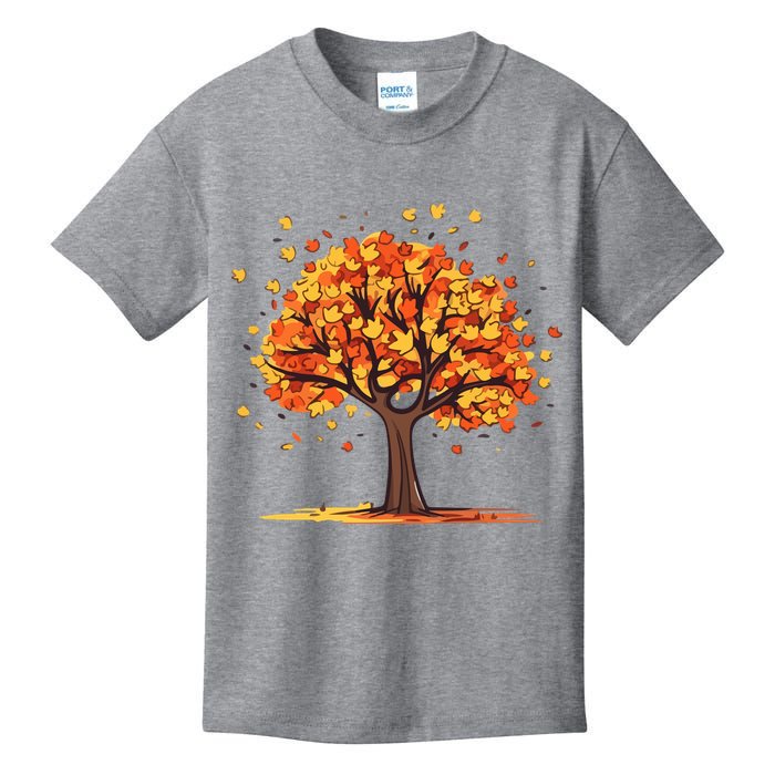 Autumn Tree Fall Lover Kids T-Shirt