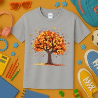 Autumn Tree Fall Lover Kids T-Shirt