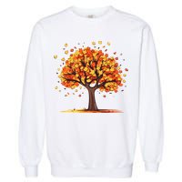 Autumn Tree Fall Lover Garment-Dyed Sweatshirt