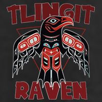 Alaska Tlingit For Native Raven Totem 7 Panel Mesh Trucker Snapback Hat