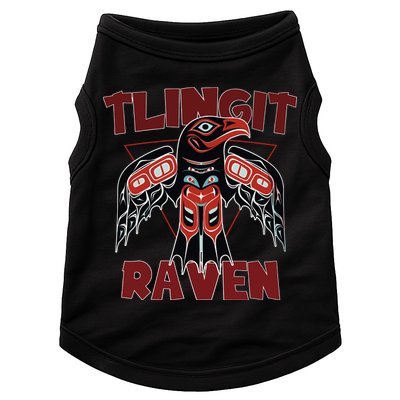 Alaska Tlingit For Native Raven Totem Doggie Tank