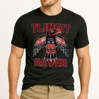 Alaska Tlingit For Native Raven Totem Performance Shirt