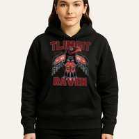 Alaska Tlingit For Native Raven Totem Hoodie