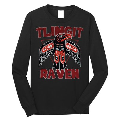 Alaska Tlingit For Native Raven Totem Long Sleeve Shirt