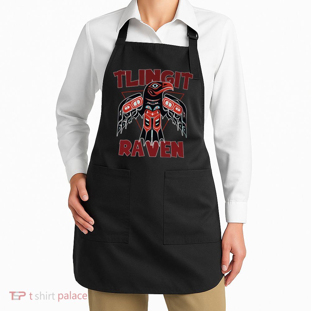 Alaska Tlingit For Native Raven Totem Apron