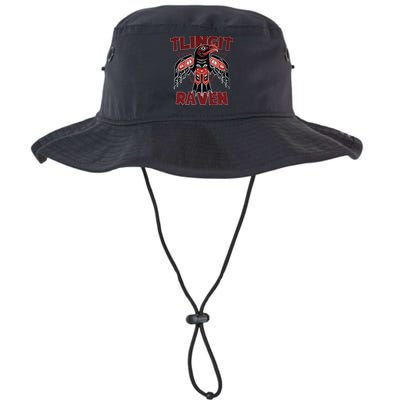 Alaska Tlingit For Native Raven Totem Bucket Hat