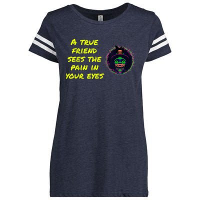 A true Friend Enza Ladies Jersey Football T-Shirt