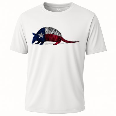 Armadillo Texas Flag Performance Shirt