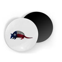 Armadillo Texas Flag Magnet