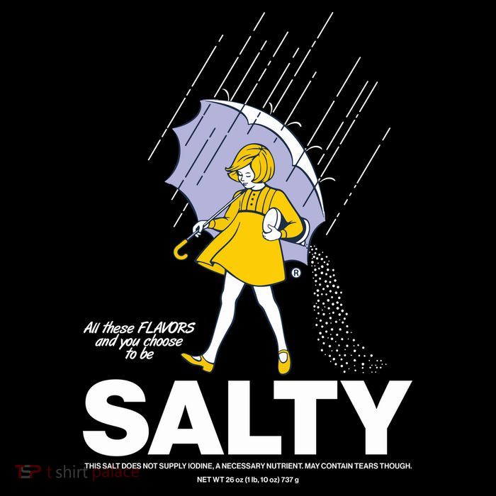 All These Flavors And You Choose To Be Salty Flexfit Unipanel Trucker Cap