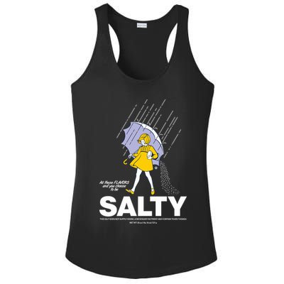 All These Flavors And You Choose To Be Salty Ladies PosiCharge Competitor Racerback Tank
