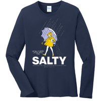 All These Flavors And You Choose To Be Salty Ladies Long Sleeve Shirt