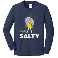 All These Flavors And You Choose To Be Salty Kids Long Sleeve Shirt