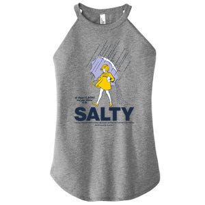 All These Flavors And You Choose To Be Salty Women's Perfect Tri Rocker Tank