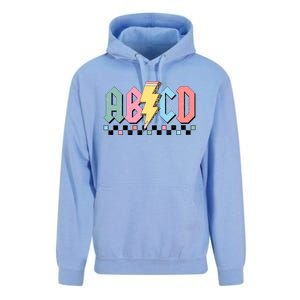 Abcd Teacher Funny Teacher Appreciation Unisex Surf Hoodie