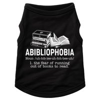 Abibliophobia The Fear Of Running Out Of Books Doggie Tank