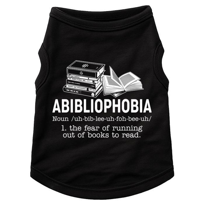 Abibliophobia The Fear Of Running Out Of Books Doggie Tank
