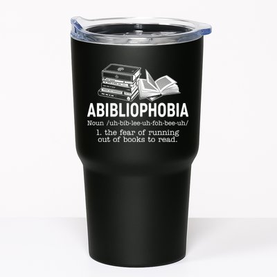 Abibliophobia The Fear Of Running Out Of Books Tumbler