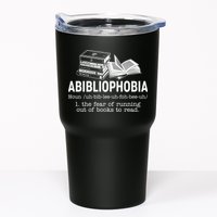 Abibliophobia The Fear Of Running Out Of Books Tumbler