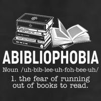 Abibliophobia The Fear Of Running Out Of Books 25L Jumbo Tote