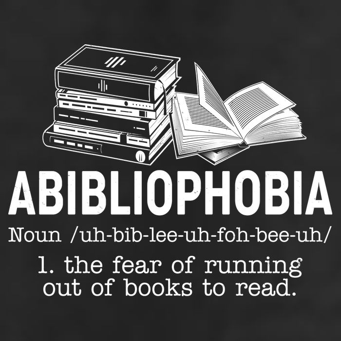 Abibliophobia The Fear Of Running Out Of Books 25L Jumbo Tote